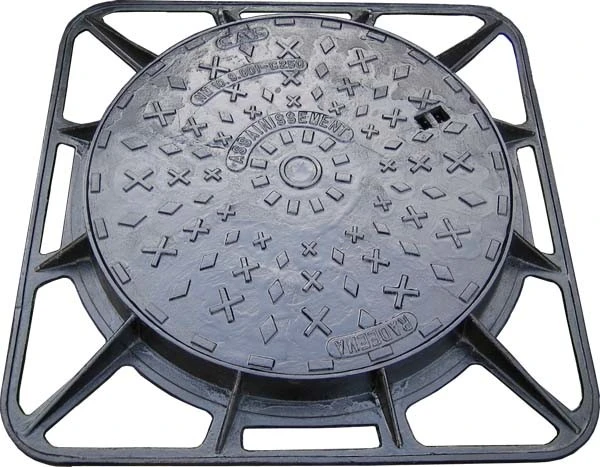 OEM/ODM Metal Sand Casting Aluminum Alloy C250 D400 Ductile Iron Manhole Covers